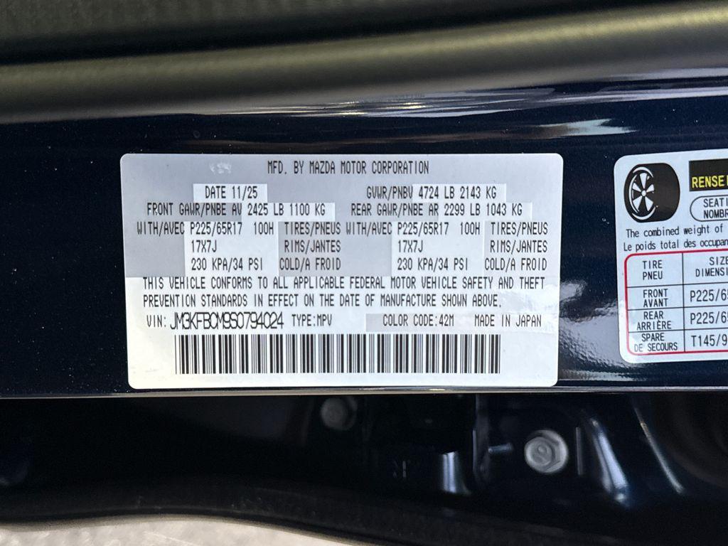 new 2025 Mazda CX-5 car, priced at $30,188