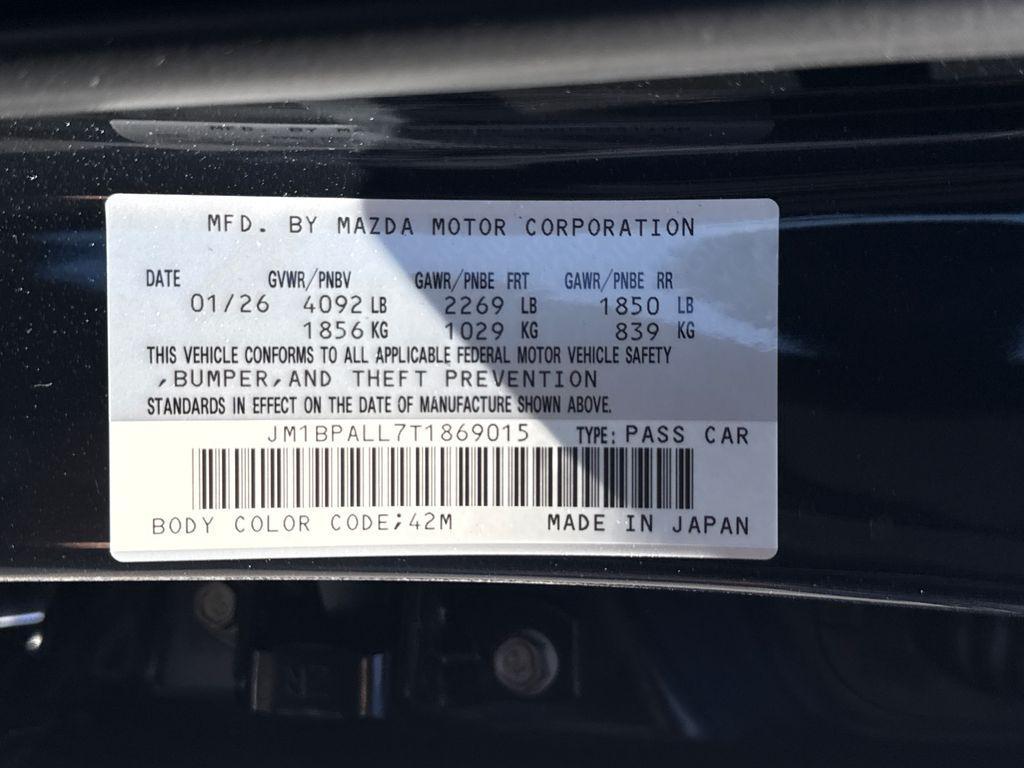 new 2026 Mazda Mazda3 car, priced at $27,124