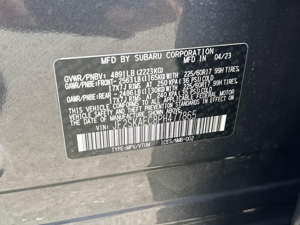 used 2023 Subaru Forester car, priced at $27,200