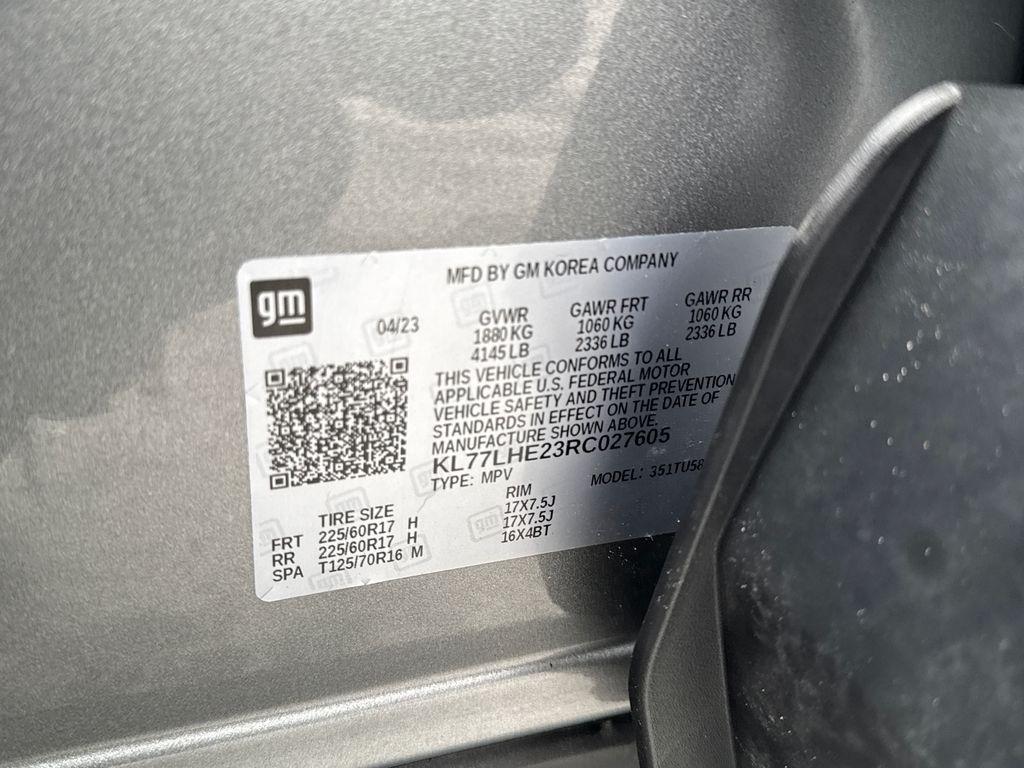 used 2024 Chevrolet Trax car, priced at $19,000