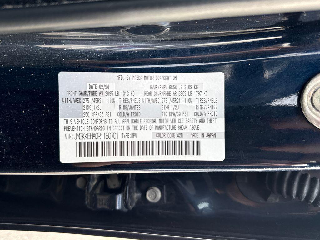 used 2024 Mazda CX-90 PHEV car, priced at $34,300