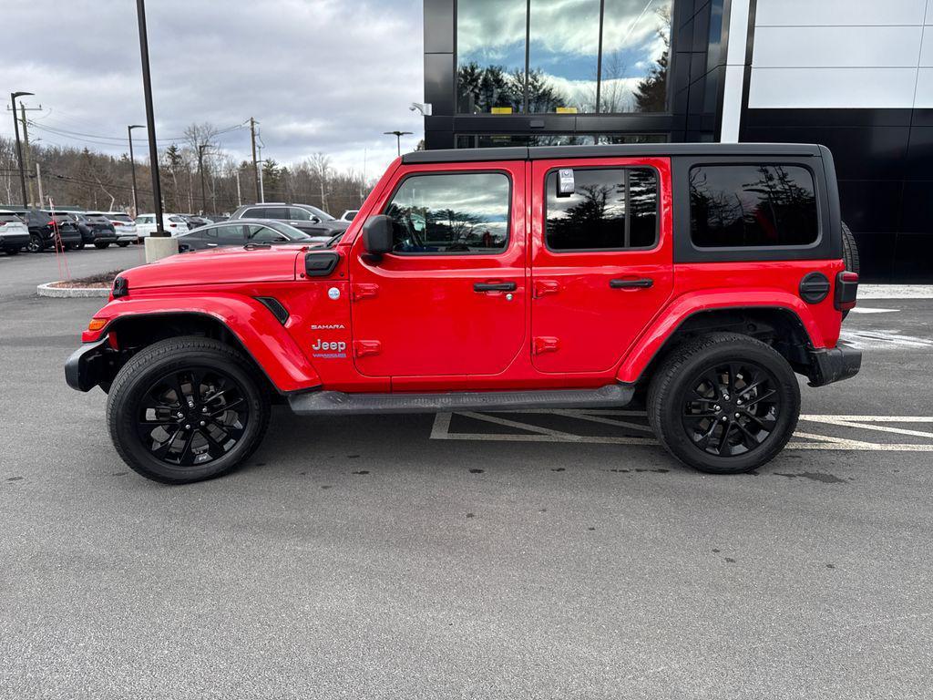 used 2021 Jeep Wrangler Unlimited 4xe car, priced at $27,000