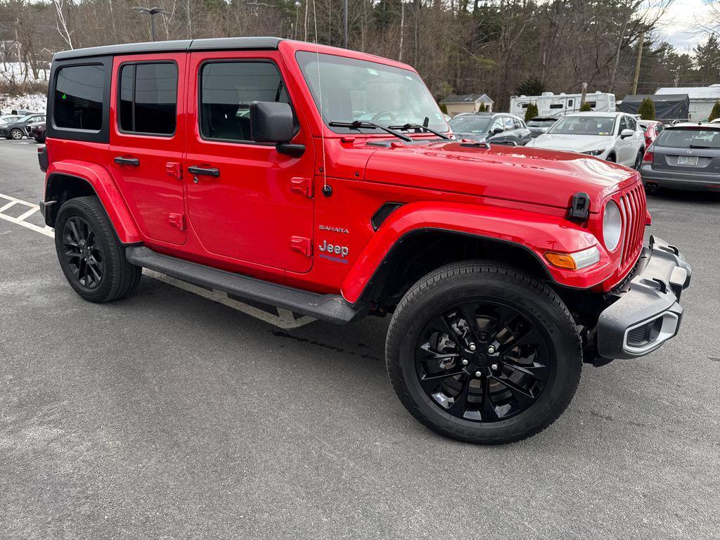 used 2021 Jeep Wrangler Unlimited 4xe car, priced at $27,000