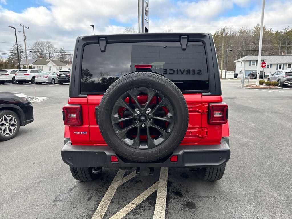 used 2021 Jeep Wrangler Unlimited 4xe car, priced at $27,000