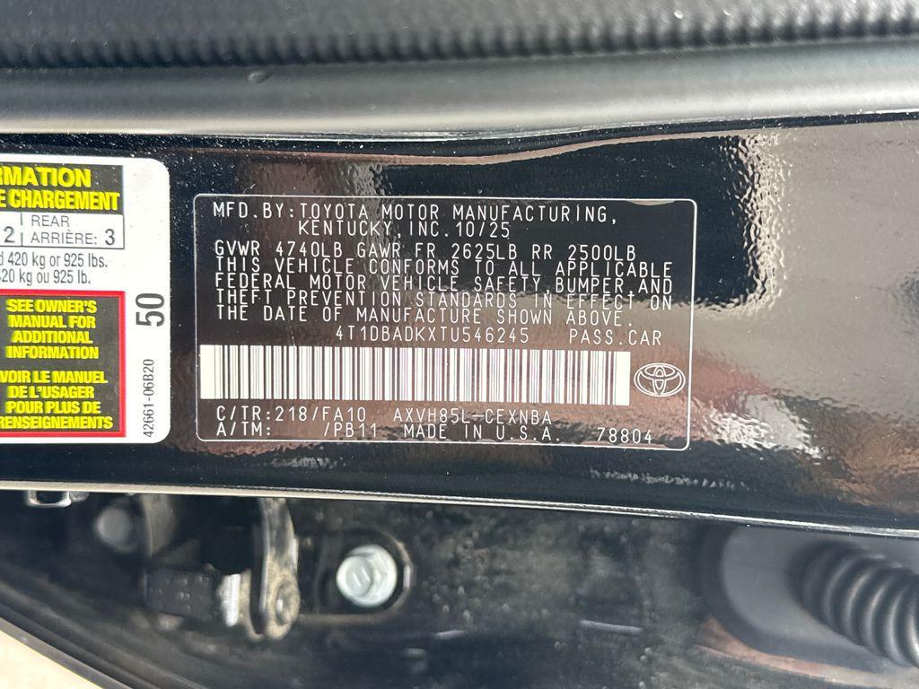 used 2026 Toyota Camry car, priced at $32,699
