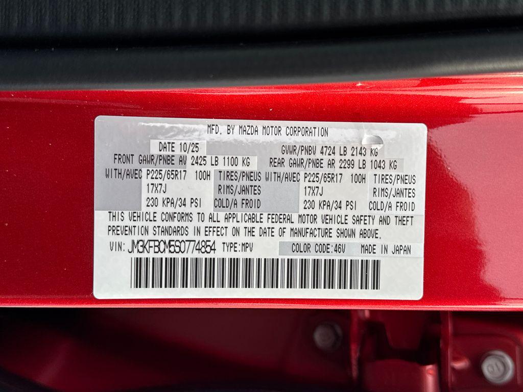 new 2025 Mazda CX-5 car, priced at $30,767