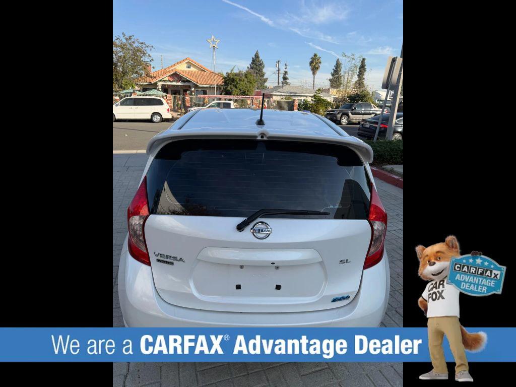 Aspen White Pearl 2015 Nissan Versa Note SL