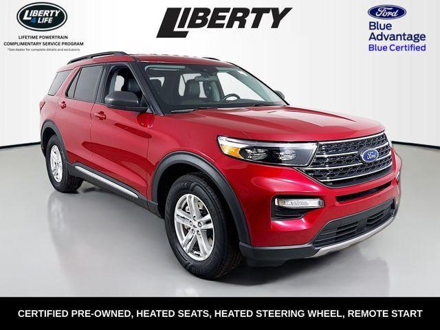 used 2022 Ford Explorer car, priced at $31,700