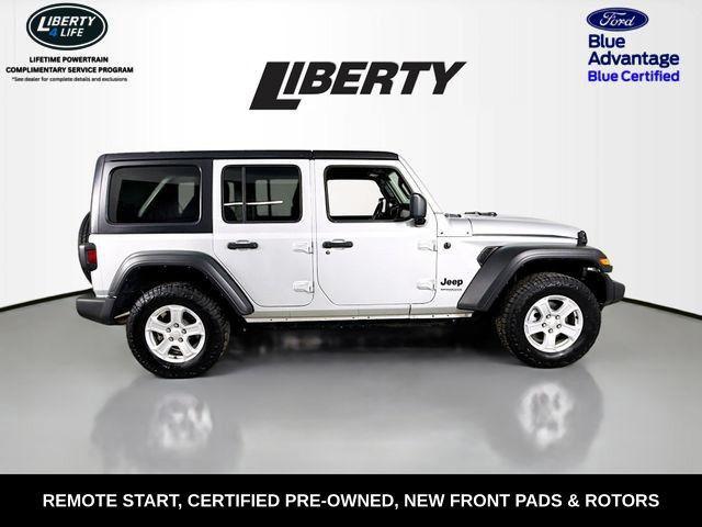used 2022 Jeep Wrangler Unlimited car, priced at $25,500