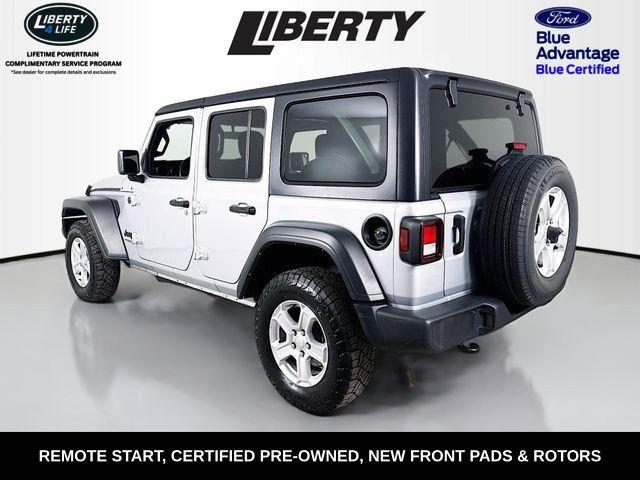 used 2022 Jeep Wrangler Unlimited car, priced at $25,500