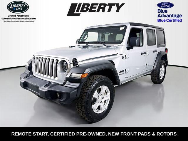 used 2022 Jeep Wrangler Unlimited car, priced at $25,500