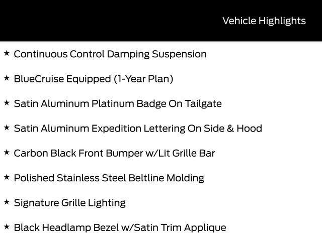 new 2025 Ford Expedition Max car, priced at $93,274