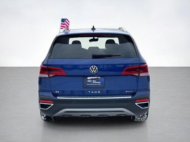 used 2022 Volkswagen Taos car, priced at $17,100