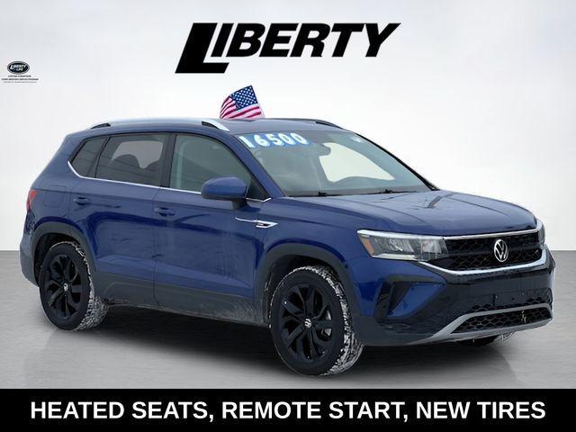 used 2022 Volkswagen Taos car, priced at $17,100