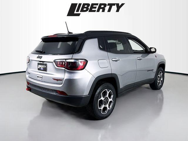 used 2022 Jeep Compass car, priced at $22,300