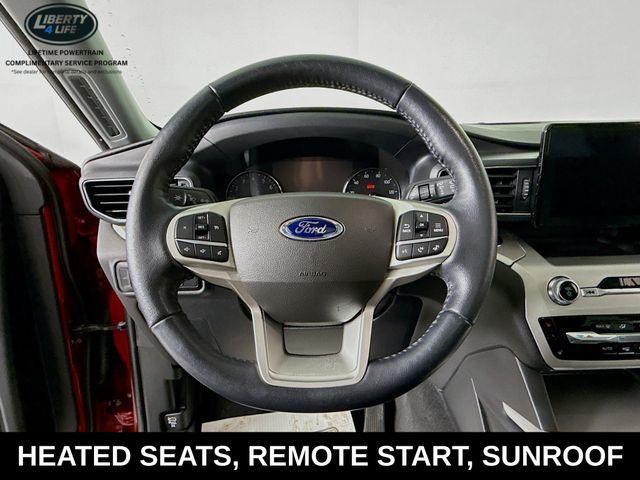 used 2022 Ford Explorer car, priced at $27,500