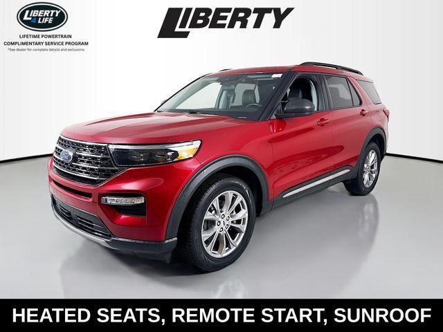 used 2022 Ford Explorer car, priced at $27,500