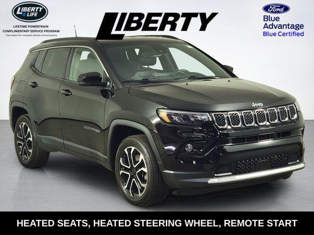 used 2024 Jeep Compass car, priced at $23,398
