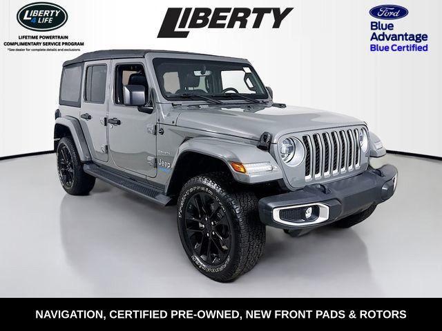 used 2021 Jeep Wrangler Unlimited 4xe car, priced at $25,800