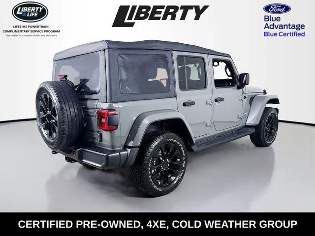 used 2021 Jeep Wrangler Unlimited 4xe car, priced at $28,000
