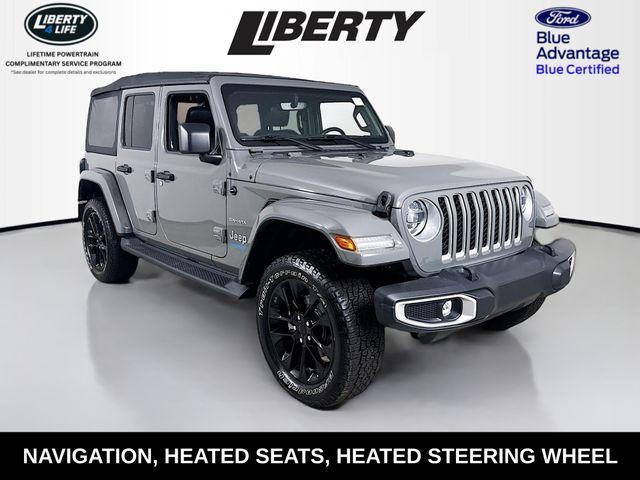 used 2021 Jeep Wrangler Unlimited 4xe car, priced at $24,800