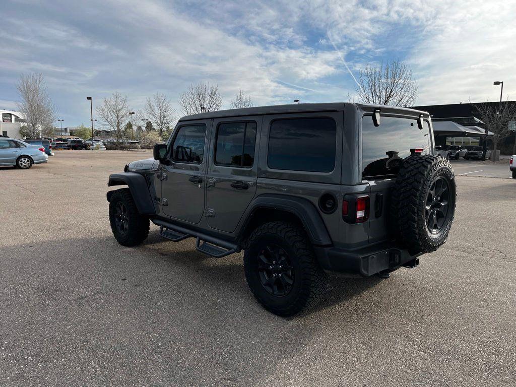used 2022 Jeep Wrangler car, priced at $28,210