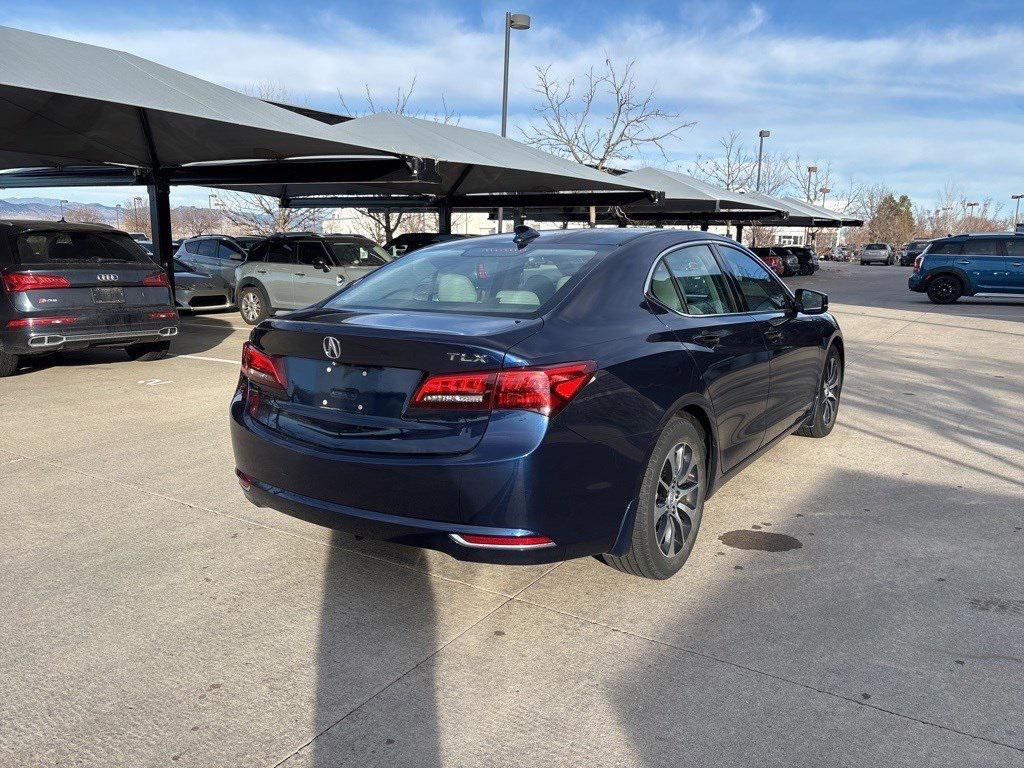 used 2015 Acura TLX car, priced at $15,996