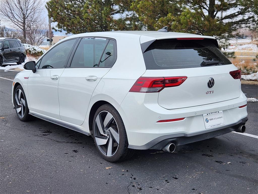 used 2022 Volkswagen Golf GTI car, priced at $20,698