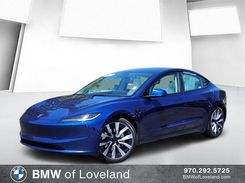 used 2025 Tesla Model 3 car, priced at $38,646
