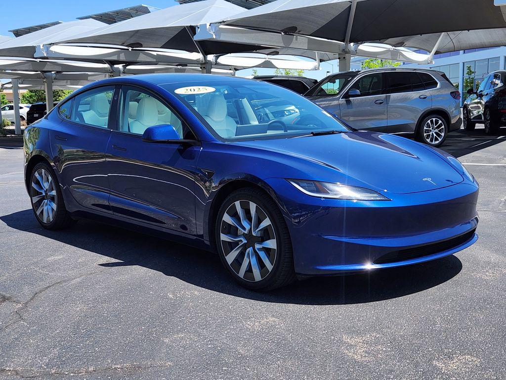 used 2025 Tesla Model 3 car, priced at $38,646