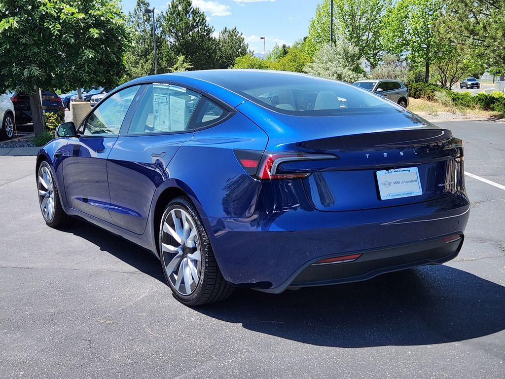 used 2025 Tesla Model 3 car, priced at $38,646