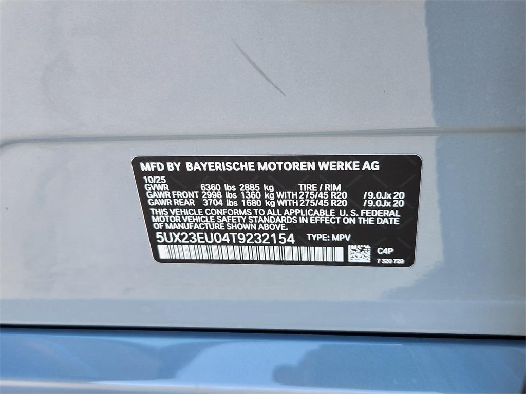 new 2026 BMW X5 car, priced at $84,649