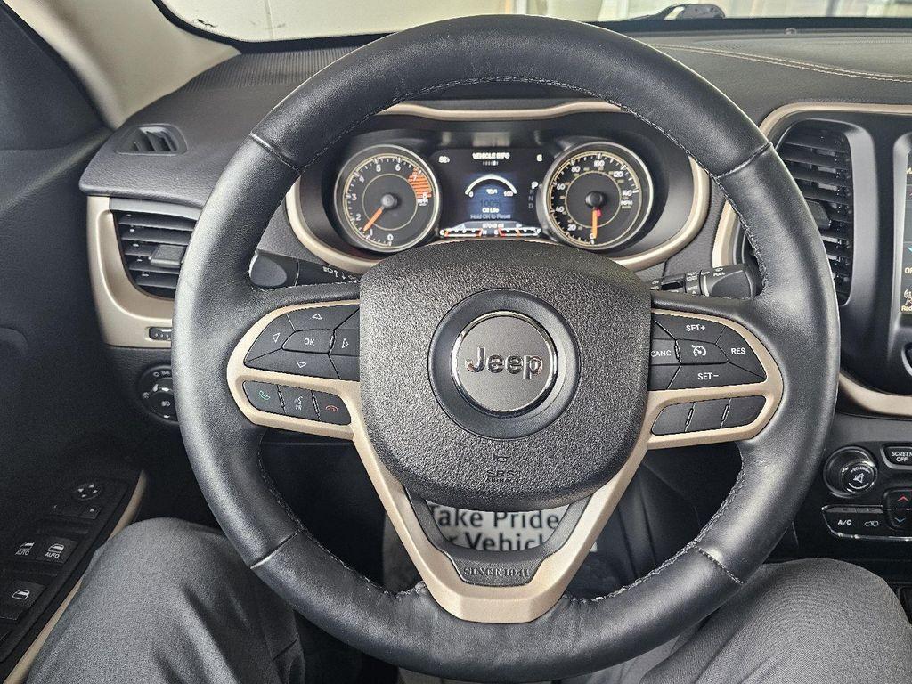 used 2017 Jeep Cherokee car, priced at $14,990