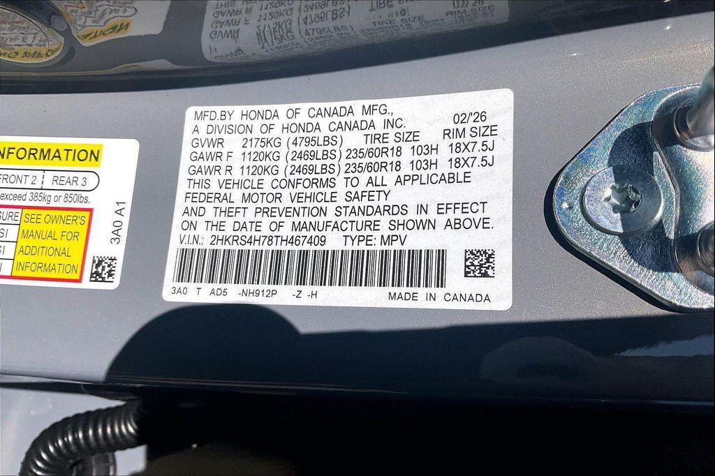 new 2026 Honda CR-V car, priced at $37,213