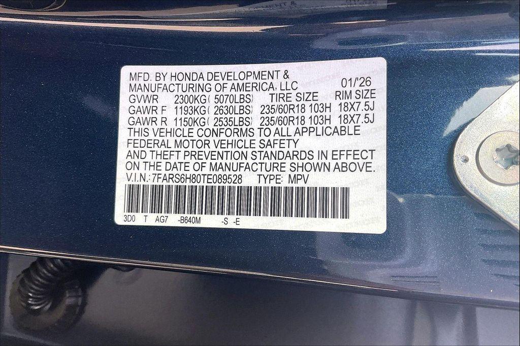 new 2026 Honda CR-V Hybrid car, priced at $40,265