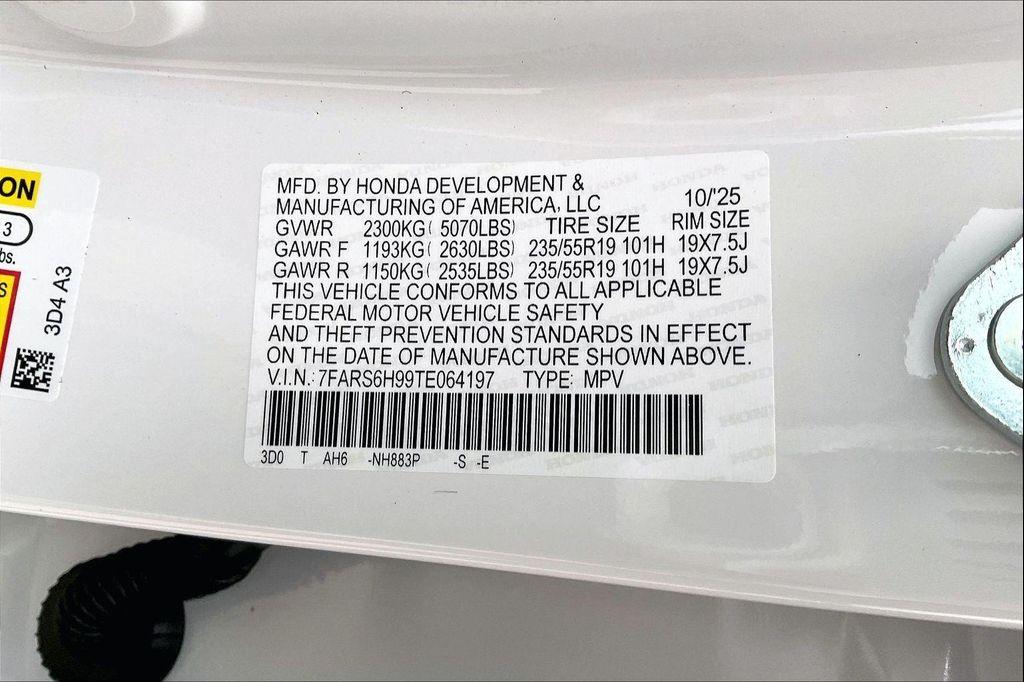 new 2026 Honda CR-V Hybrid car, priced at $43,805