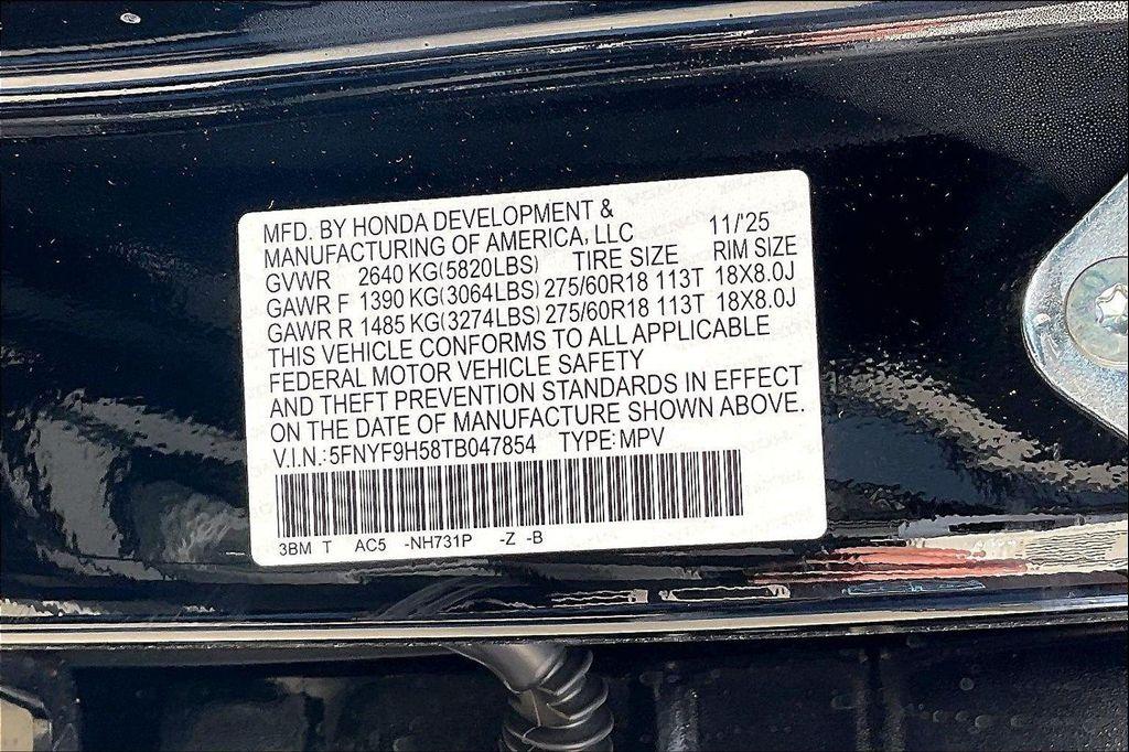 new 2026 Honda Passport car, priced at $47,397