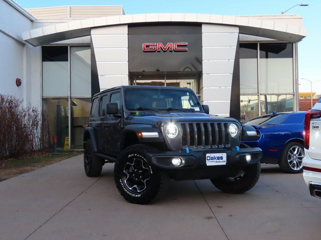 used 2021 Jeep Wrangler Unlimited 4xe car, priced at $25,800