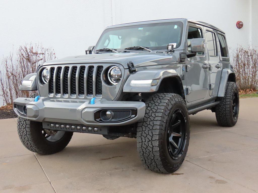 used 2023 Jeep Wrangler 4xe car, priced at $35,600