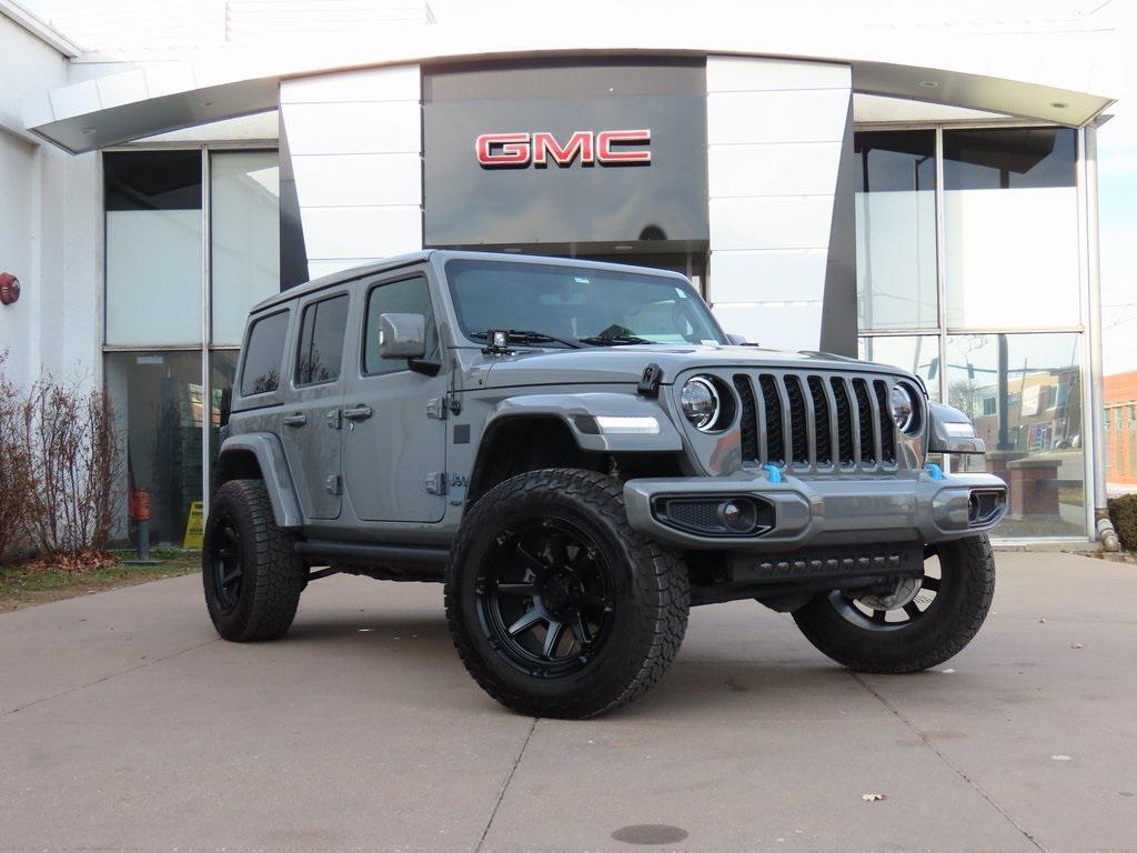 used 2023 Jeep Wrangler 4xe car, priced at $35,600