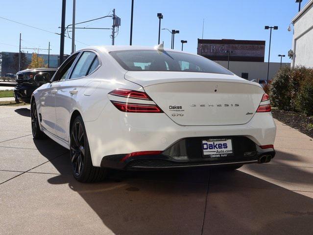 used 2023 Genesis G70 car, priced at $25,800