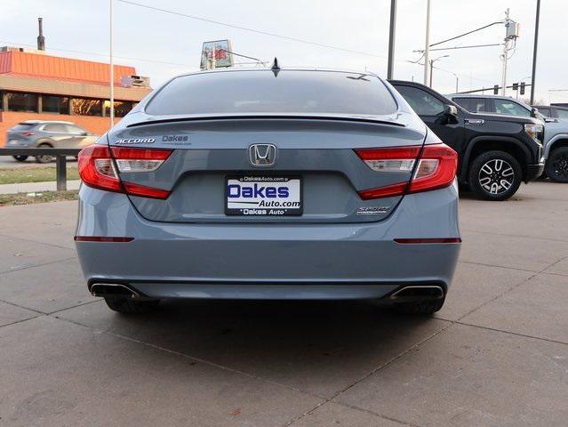 used 2022 Honda Accord car, priced at $27,500