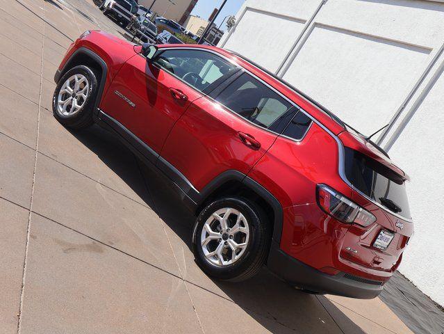 used 2025 Jeep Compass car, priced at $23,620