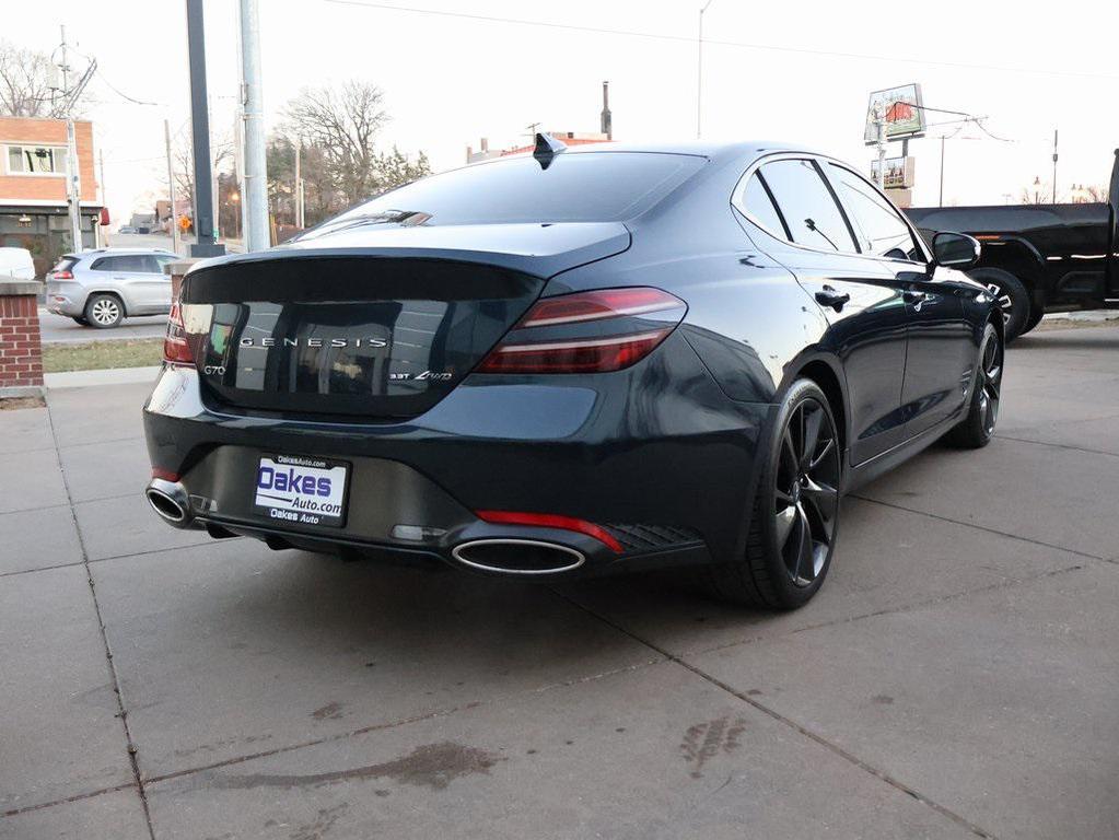 used 2023 Genesis G70 car, priced at $24,000