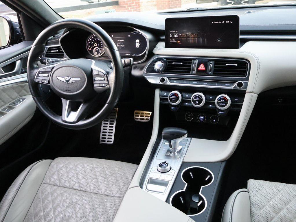 used 2023 Genesis G70 car, priced at $24,000