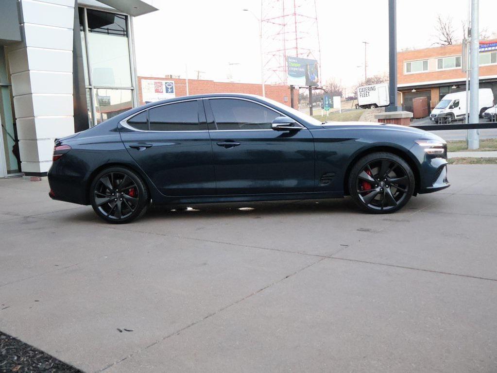 used 2023 Genesis G70 car, priced at $24,000