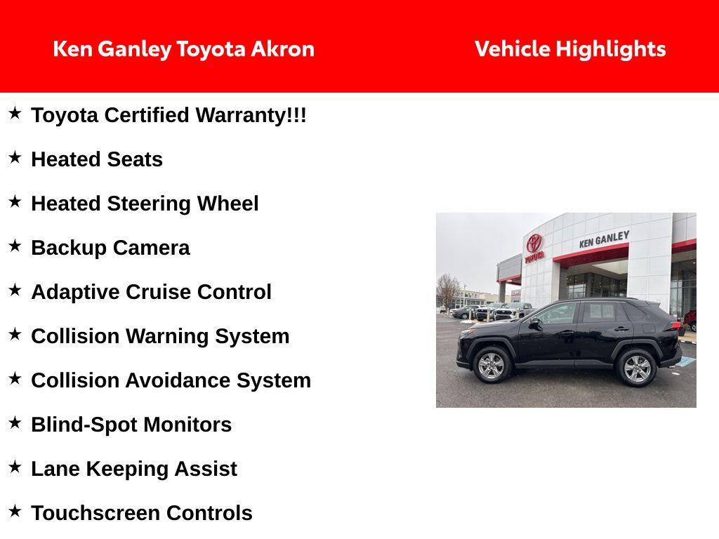 used 2025 Toyota RAV4 car, priced at $28,996