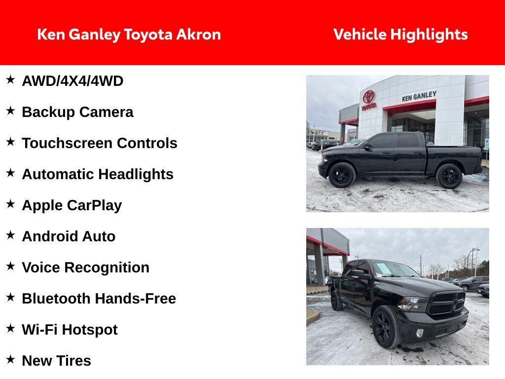 used 2018 Ram 1500 car, priced at $15,698