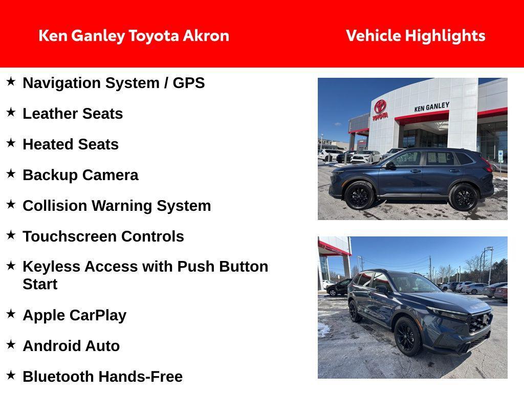 used 2025 Honda CR-V Hybrid car, priced at $34,993