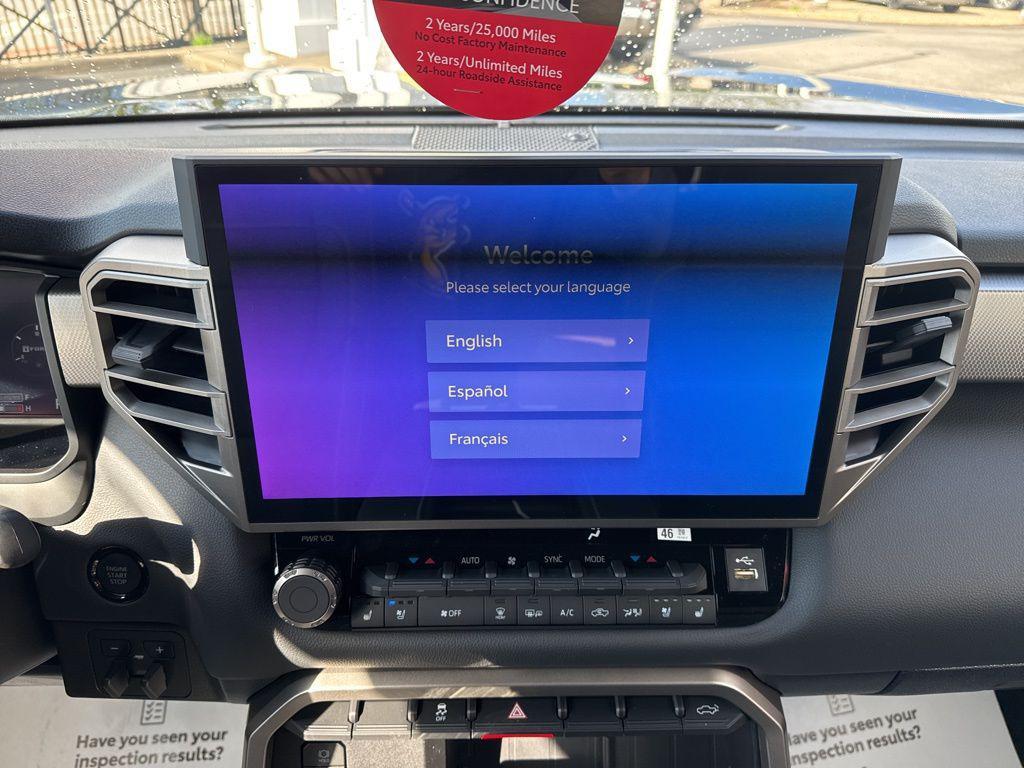 new 2026 Toyota Tundra car, priced at $59,496